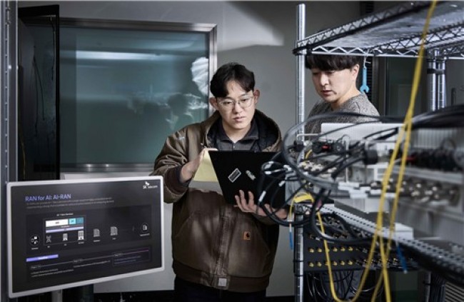 SKT, 차세대 기지국 'AI-RAN' 실증 성공