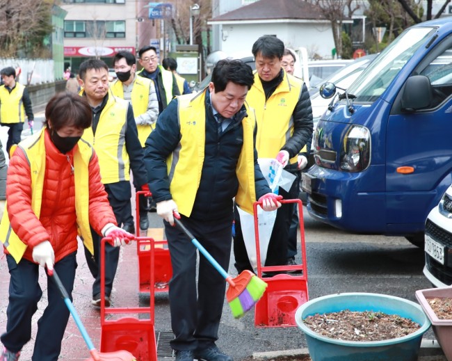 관악구, 봄맞이 대청소 시작…