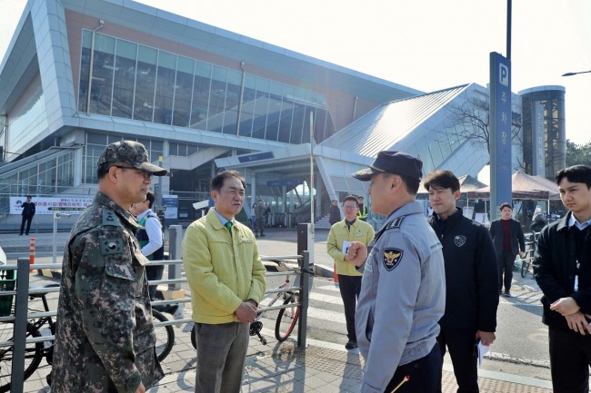 평택시, 민·관·군·경·소방 통합 다중이용시설 테러 대응 통합방위훈련 실시
