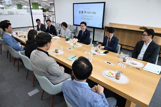 김원기 의정부시장, 첫 유관기관 행보로 LH 찾아 지역 상생 시동