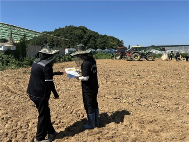 안성시, 농업분야 폭염대응 드론예찰단 운영