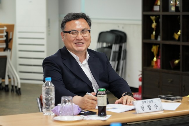 정창수 강북구청장, 13개 동 순회하며 현장 소통 나서