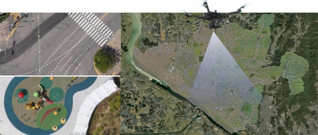 고양시, 고정밀 드론영상 자체 제작…스마트 공간정보 선도